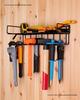 Wall-Mounted Electric Drill Charging Station and Tool Organizer