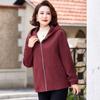 2026 Spring Mid-Aged Women's Hooded Casual Jacket