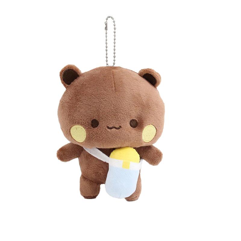 Factory  20cm Soft Cotton Bubu and Dudu Plush Keychain Stuffed Toys Cartoon Style Christmas Gifts for Kids
