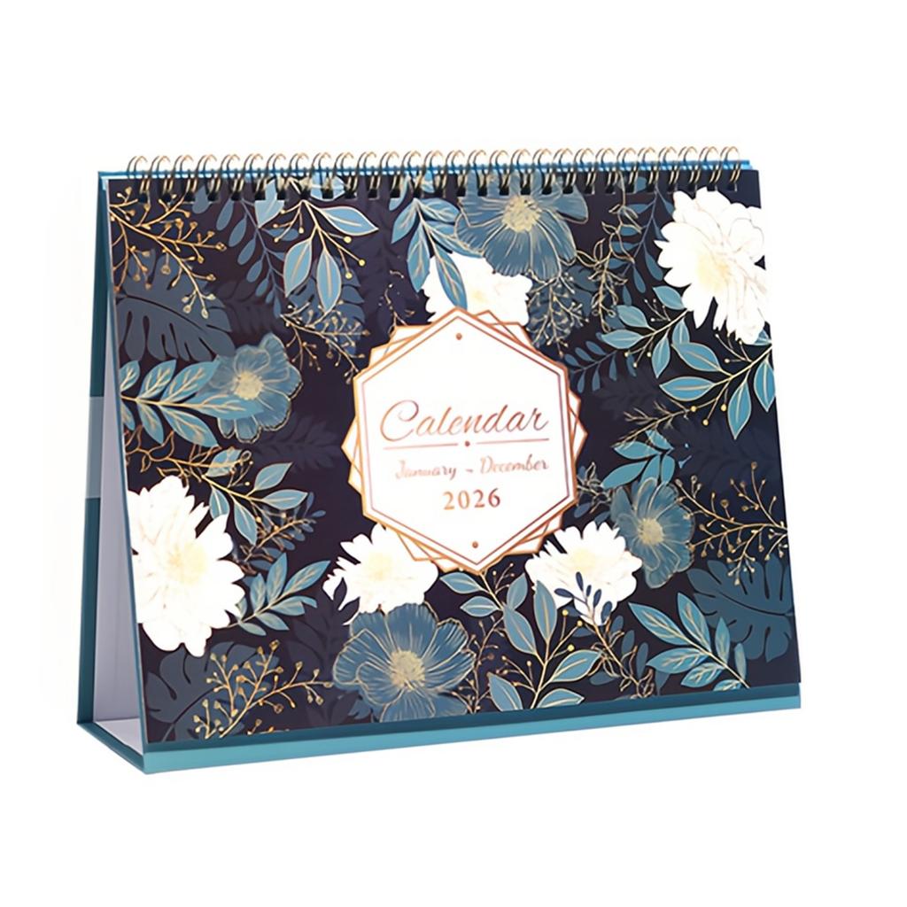 2026 Desktop Calendar, A Beautifully Designed Desktop Calendar ; A Compact Decorative Calendar Suitable For Home Desktops.