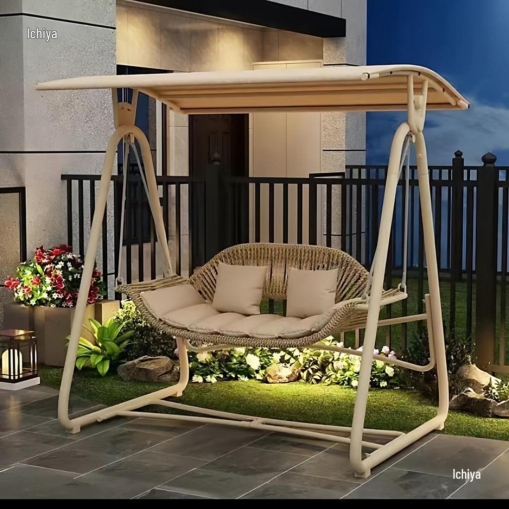 Double Person Indoor/Outdoor Hammock Swing Chair for Garden or Balcony