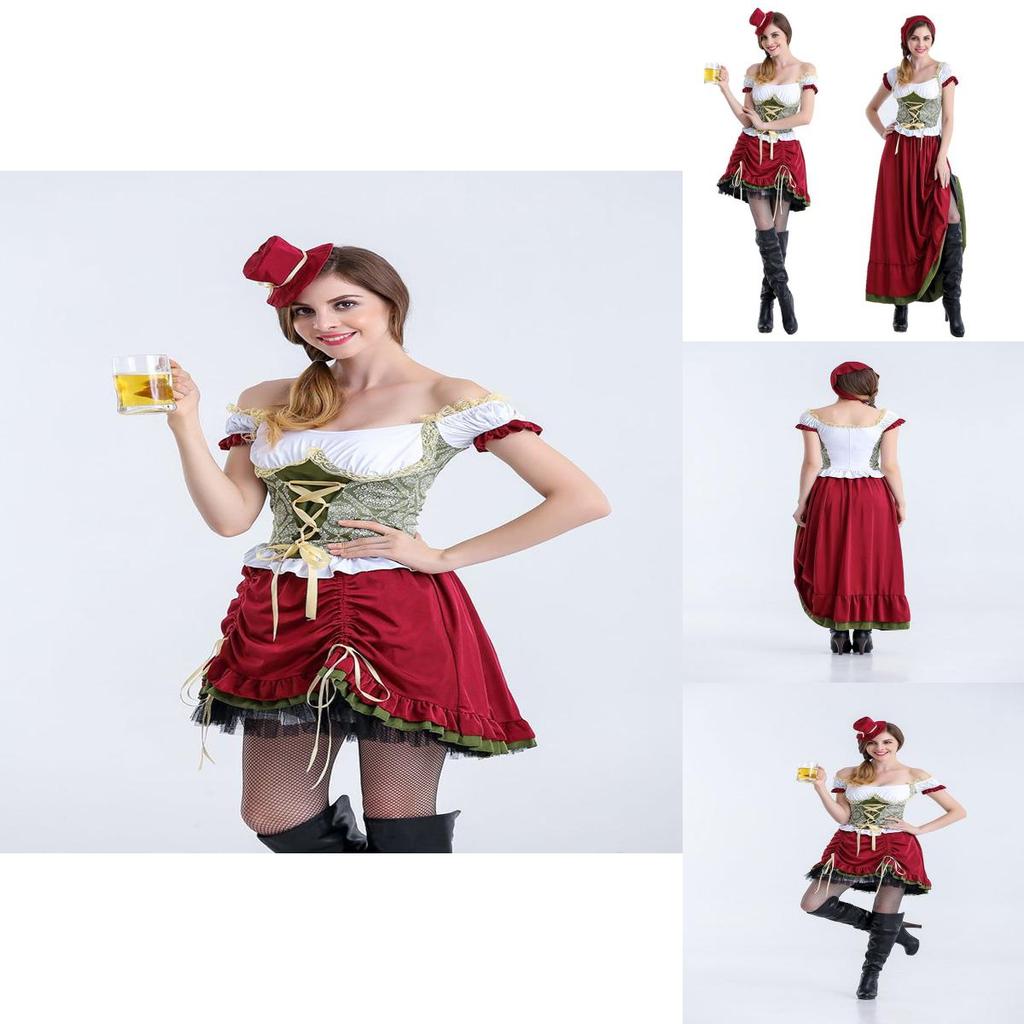 Premium Fashion Charmian Women's Beer Garden Girl Halloween Outfit With Classic Appeal
