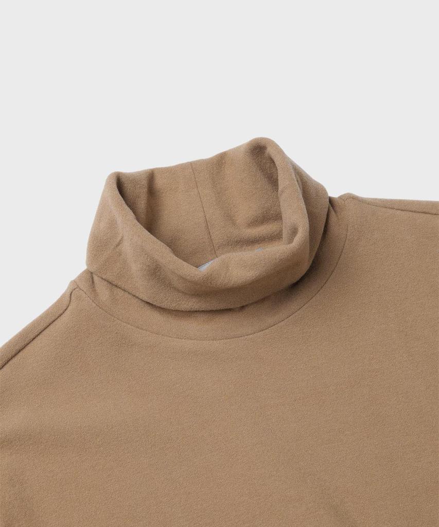 Panicalle Slim Fit Spandex Jersey Turtleneck T-Shirt [2 Colors]