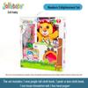 Jollybaby Educational Gift Set: Newborn to 1-Year Cloth Books & Toys