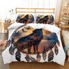 Dream Catcher Wolf Series Bedding Two Or Three-Piece Digital Set