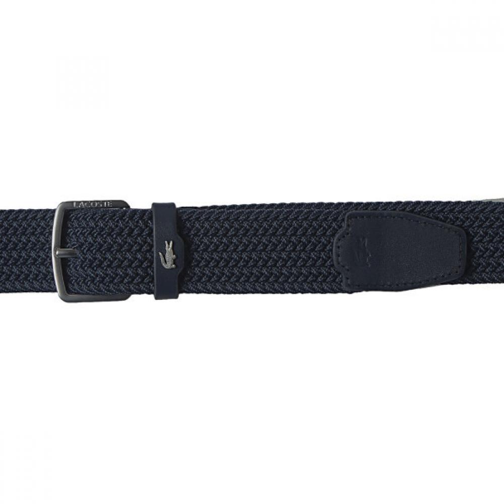 Lacoste Casual 35mm Canvas Belt 110 navy