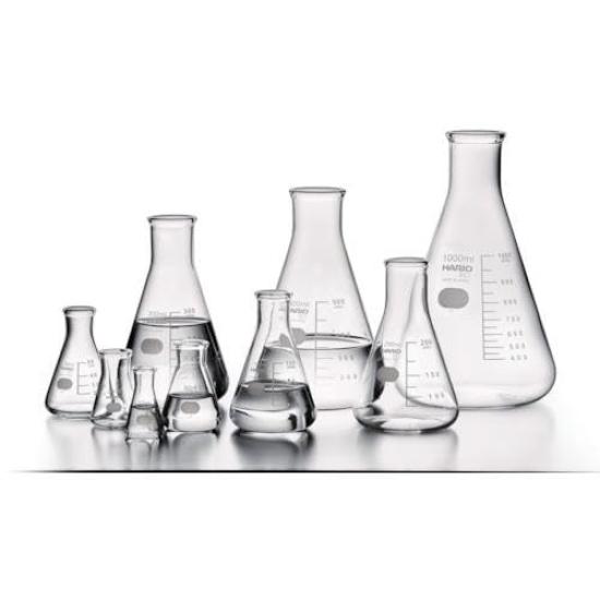 Hario Erlenmeyer Flask with Indicator Graduations, 20ml, SF-20-SCI