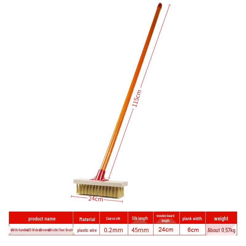 Jundingying 2181 Wooden Handle Floor Brush