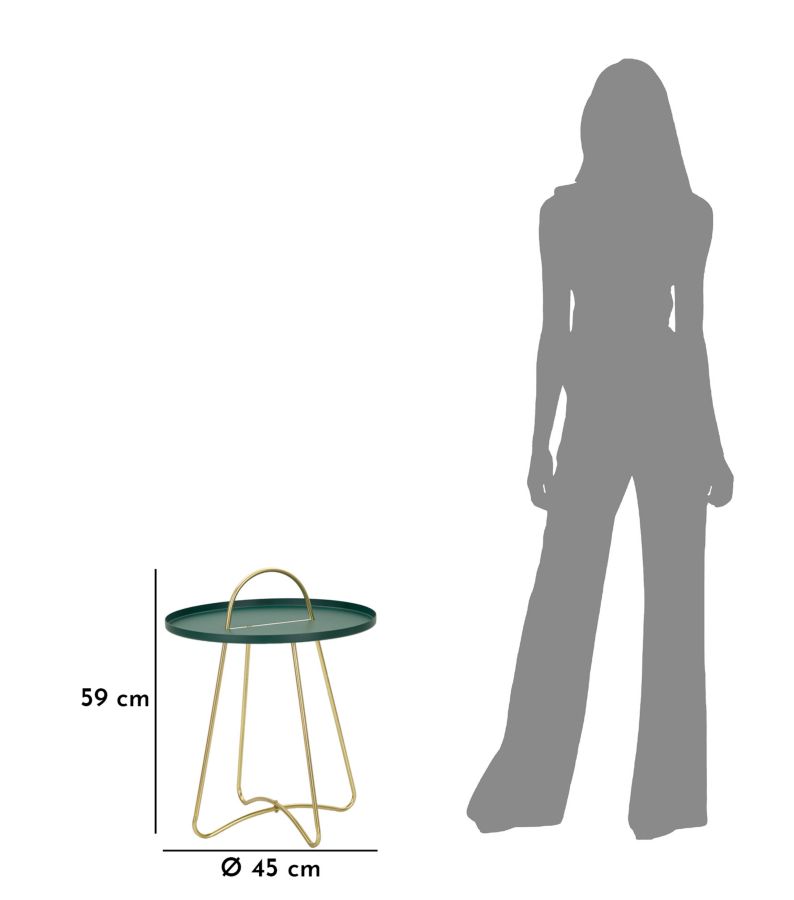 Table Grent Cm Ø 45X59