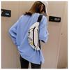 Women's Trendy Letter Print Nylon Shoulder & Chest Bag