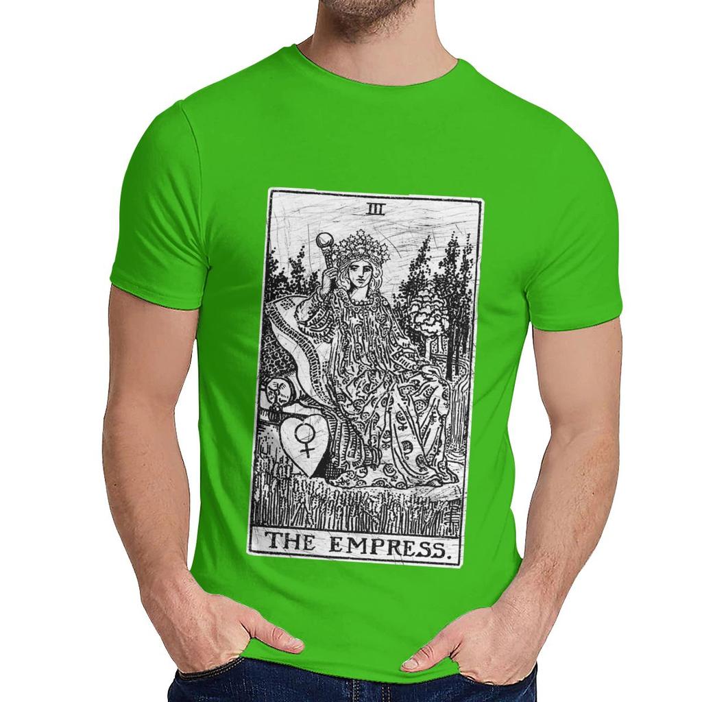 The Empress Tarot Card T Shirt Major Arcana Fortune Telling Occult T Shirt Casual O Neck