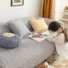 Solid Colour Modern Simple Living Room Sofa Cushion Cloth Cotton Sofa Cover Towel Cushion Sofa Cover Cover All-season Universal
