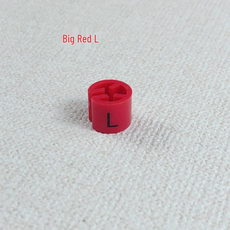 Double-Sided Round Clothing Size Marker Clip for Adult & Children Hangers