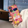 protective Back Cover Phone Case For ZTE Nubia Z60 Ultra TPU Cute Silicone Durable Card slot Soft case Card bag Graffiti