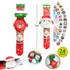 Christmas Projection Watch Children Montessori Education Toys Electronic Watch Luminous Toy Santa Claus Kids Watch Holiday Gift