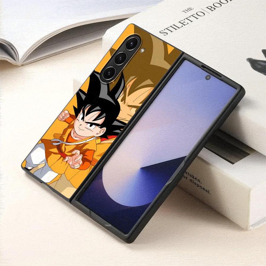 Dragon Ball Cute Piccolo Back Phone Cover Case for Samsung Galaxy ZFold7 ZFold6 Z Fold 7 6 5 4 3 ZFold5 ZFold3 ZFold4