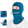 Winter Warm Cycling Balaclava Autumn Hood Fleece Windproof Mask Breathable with Zipper Motorcycle Liner Running Cooling Sport Gear for Women Men