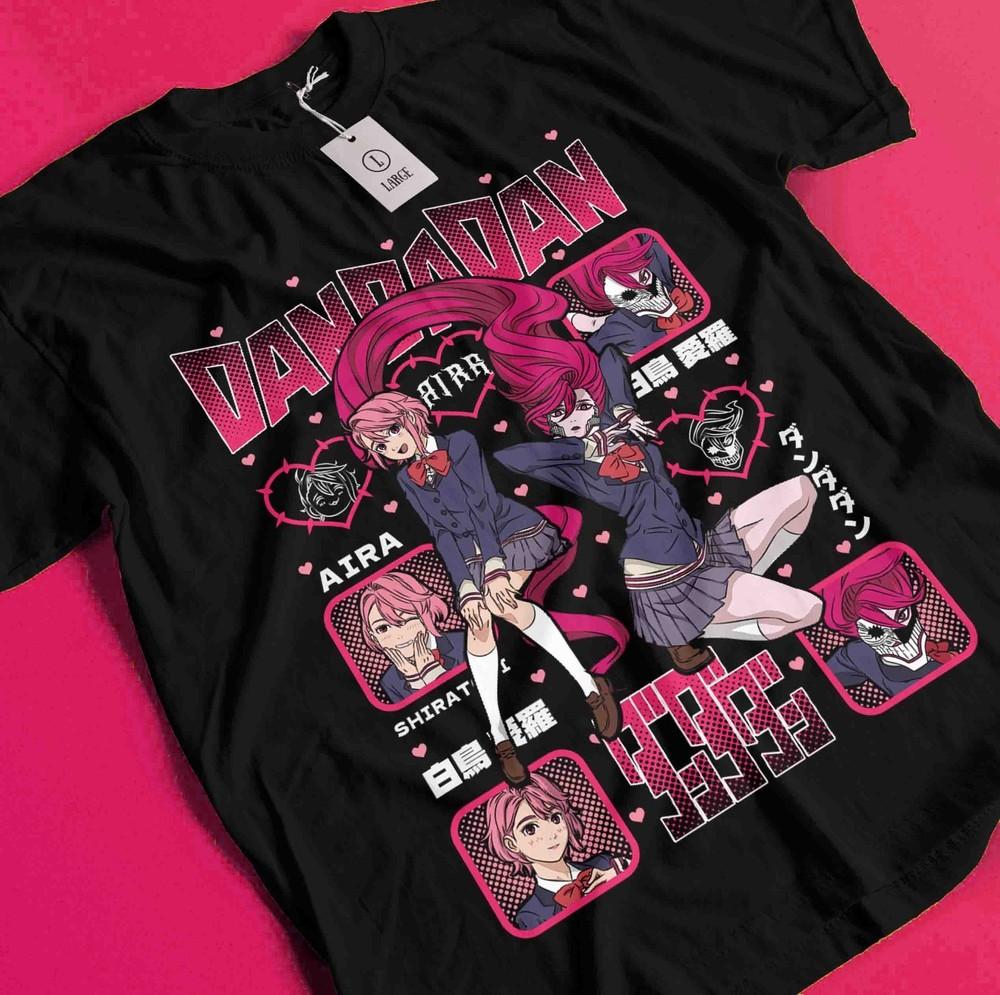 

Dan Da Dan T-Shirt Okarun Shirt Momo Ayase Tshirt Ken Tee Turbo Jin Aira Seiko BB306 XL