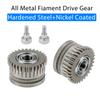 K1C Extruder Gear Kits All-metal Filament Drive Gears for Creality K1 Max K1 Extruders DLC-coated Nickel-plated High Hardness