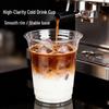 Leak-Proof PET Plastic Beverage Cup with Lid – Transparent Disposable Coffee & Cold Drink Cup