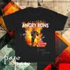 Neues Angry Runs Active Logo Herren T-Shirt lustig Größe S bis 5XL