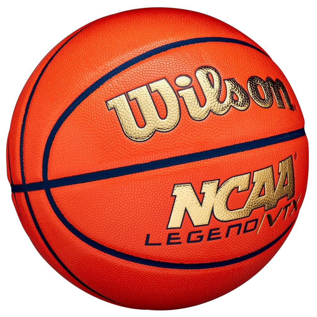 Wilson NCAA Legend VTX Ball, Unisex Orange Basketball