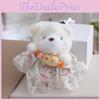 Dress Small Candy Bear Plush Doll Pendant For Girls Gifts And Bag Decorations