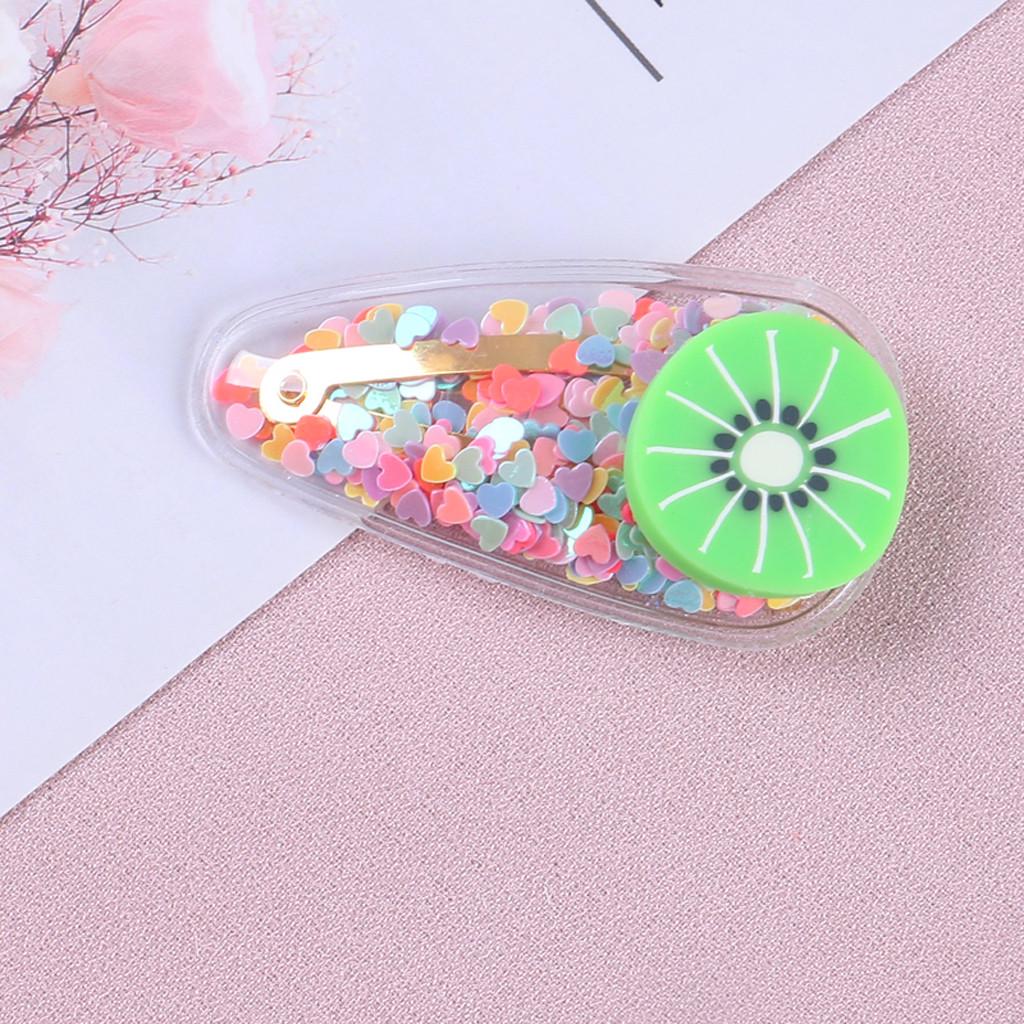 

Детские заколки для волос с фруктами и фруктами для маленьких девочек, заколки для волос, головные уборы B