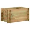 Day and Night - Day and Night Vegetable Planter Impregnated Pine Wood 40 Cm