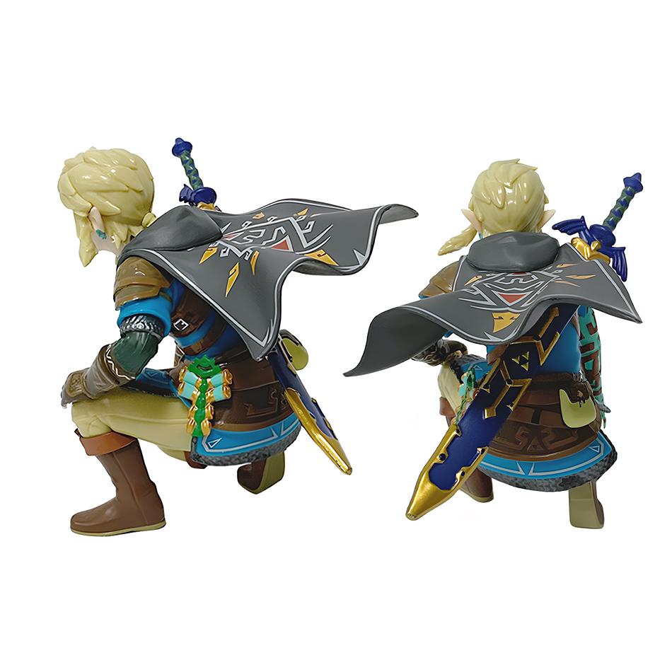 12CM The Legend of Zelda Anime Figure Link Treasure Box Monster Anime Figure Toys Action Figurine Model Collection Doll Toy Gift