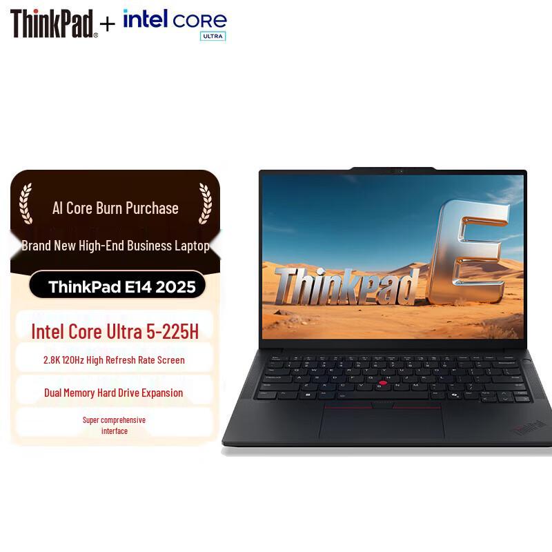 Lenovo ThinkPad E14 Gen 2 (2025) 14-inch Business Laptop (CN version) 14-inch