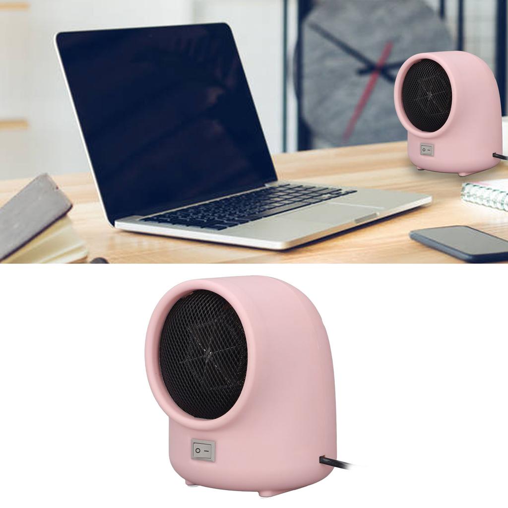 Mini Heater 3S Fast Heating Overheating Protection Portable Small Space Warmer for Home Dormitory Office Sakura Pink EU Plug 220V
