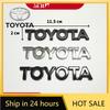 Toyota 2026 Neue Radkappen 3D schwarz Silber Auto Kofferraum Heck Aufkleber Emblem Abzeichen Dekale Dekoration Toyota Corol Autoaufkleber