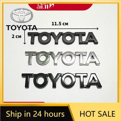 Toyota 2026 Νέα Καλύμματα Τροχών 3D Μαύρο Ασημί Αυτοκίνητο Πορτμπαγκάζ Πίσω Αυτοκόλλητο Έμβλημα Σήματα Αυτοκόλλητα Διακόσμηση Toyota Corol Αυτοκόλλητο Αυτοκινήτου