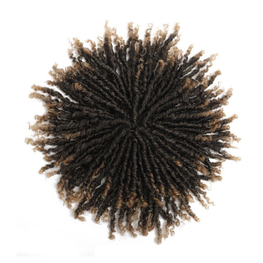 

Curly Dreadlocks Short Curls Fashionable Hip-Hop Street Style Handsome Men s Wig t27 2