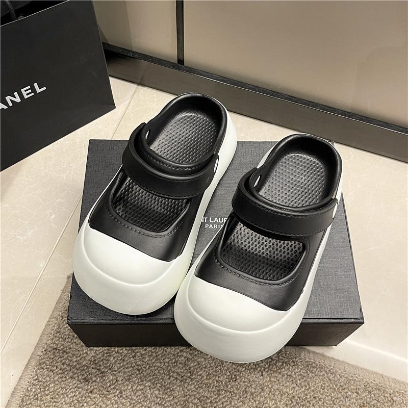 Summer Women Garden Sandals EVA Casual Outdoor Beach Shoe For Female Fashion Casual Thick Sole Slippers Platform Shoe Size 36-41