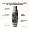 Two Membranes Adjustable Kazoo Double Hole Adjustable Double Hole Kazoo  Ukulele Accompaniment