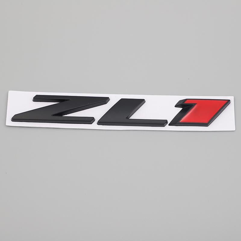 3D Metal Car Auto Stickers ZL1 Fender Trunk Emblem Badge For Chevrolet Camaro ZL1 Cruze Z71 Aveo Captiva Malibu Accessories