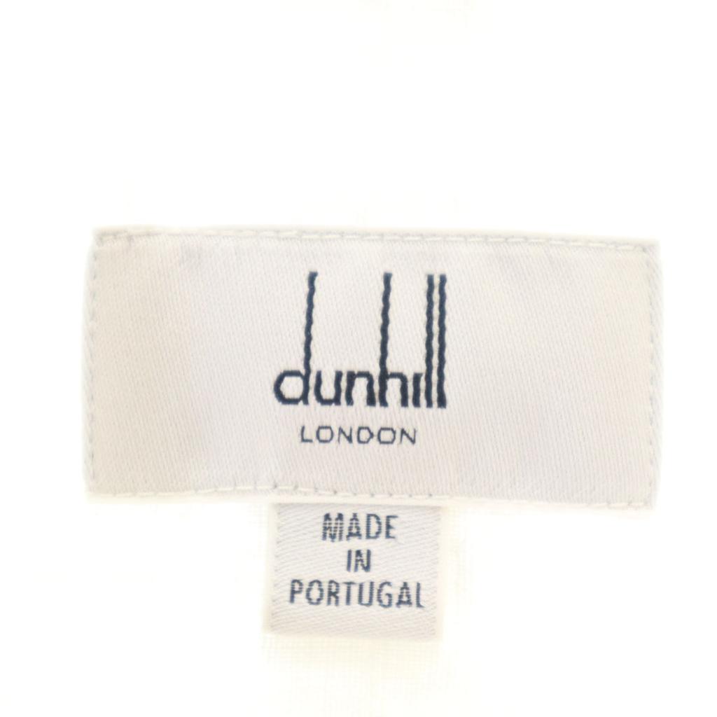 Dunhill Long Sleeve Linen Shirt S White Men's Used