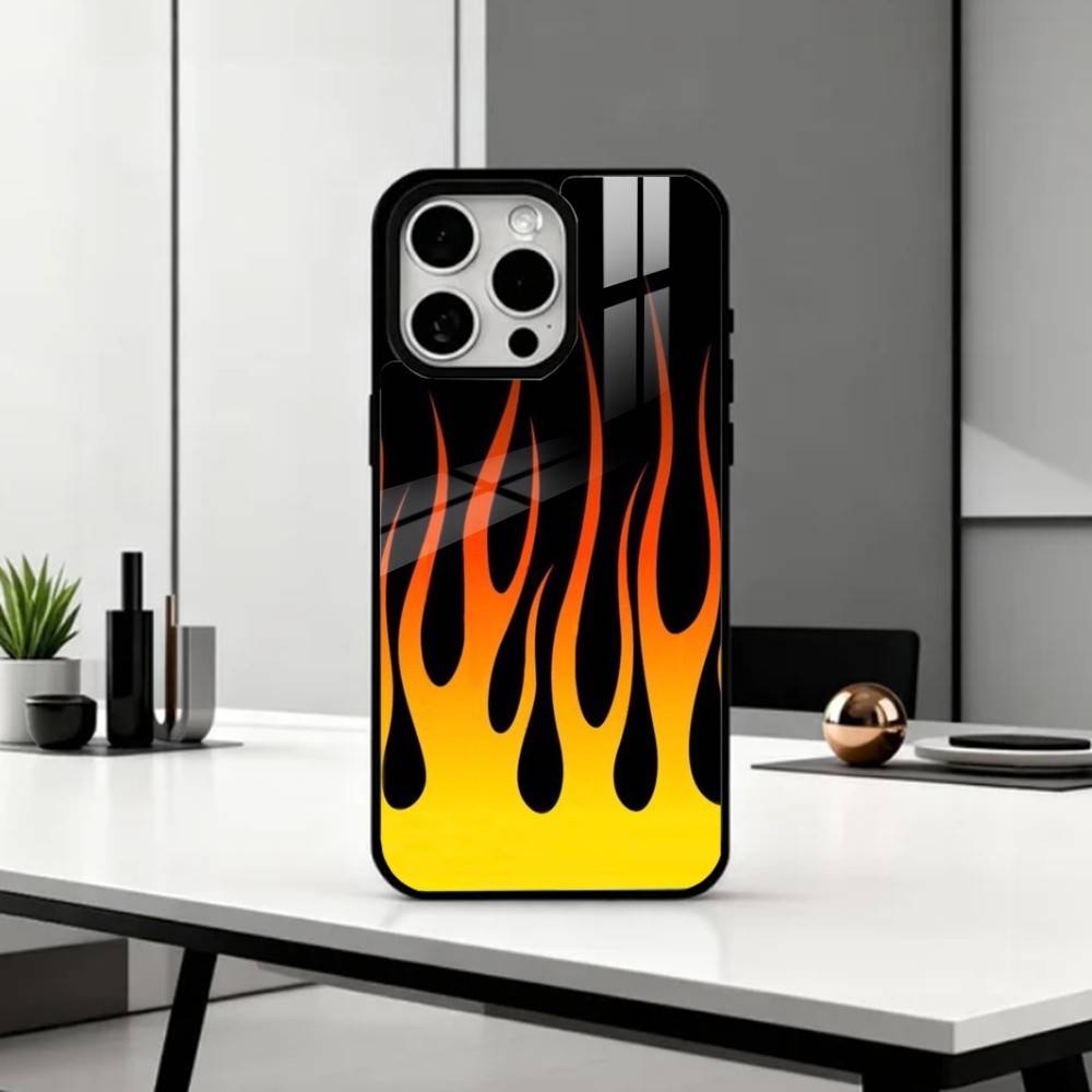 COOL F-Fashion F-Flames   Phone Case For iPhone17,16,15,14,13,12,11 Plus,Pro Max Magnetic For Magsafe Wireless Charging