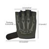 Non-Slip Shock-Absorbent Palm Grip Wicking Lightweight Nylon Compression Gloves
