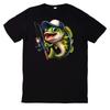 T-Shirt Lustiges Angler Fisch Motiv