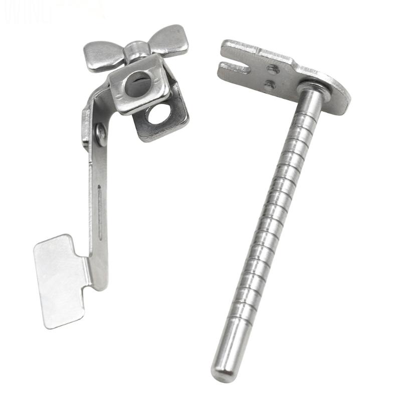 Flatbed Sewing Machine Guide Width Adjustable Sewing Machine Guide Metal Fabric Alignment Tool For Fabric Stitching