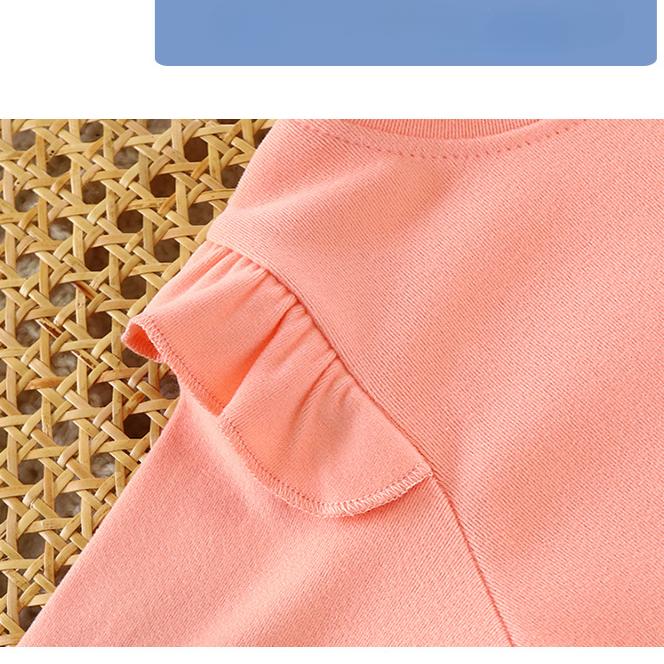 Mädchen Langarmshirt Schlichtes Kinder Base T-Shirt Pullover