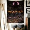 Inscryption Wall Hanging Printed Fabric Blanket Decorative Tapestries for Bedroom Living Room Home Decor