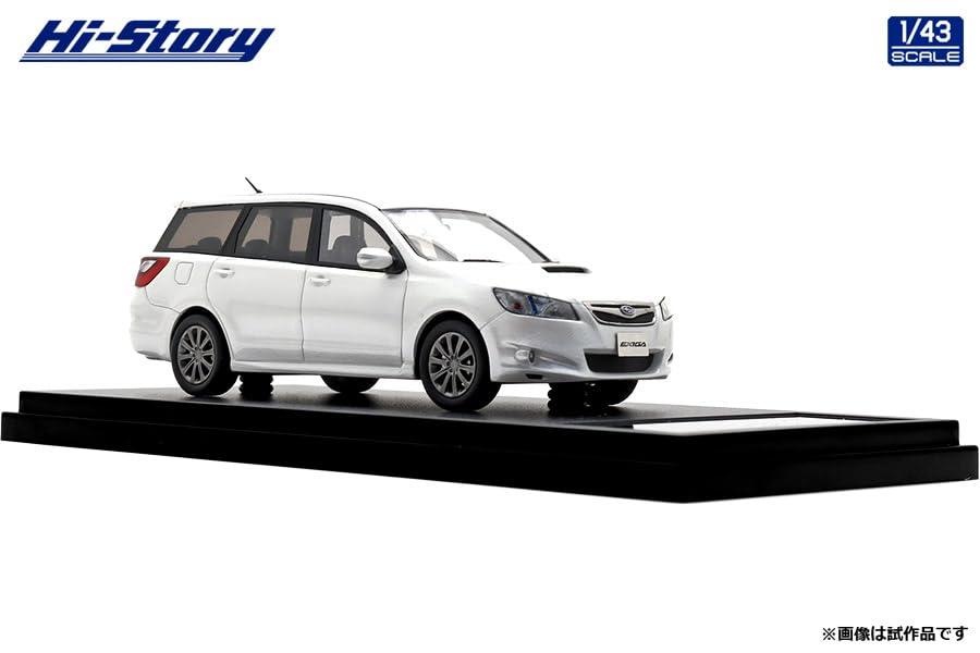 INTERALLIED Hi Story Scale Subaru EXIGA Satin White Pearl Finished Model HS518WH 1/43 2.0GT (2008)