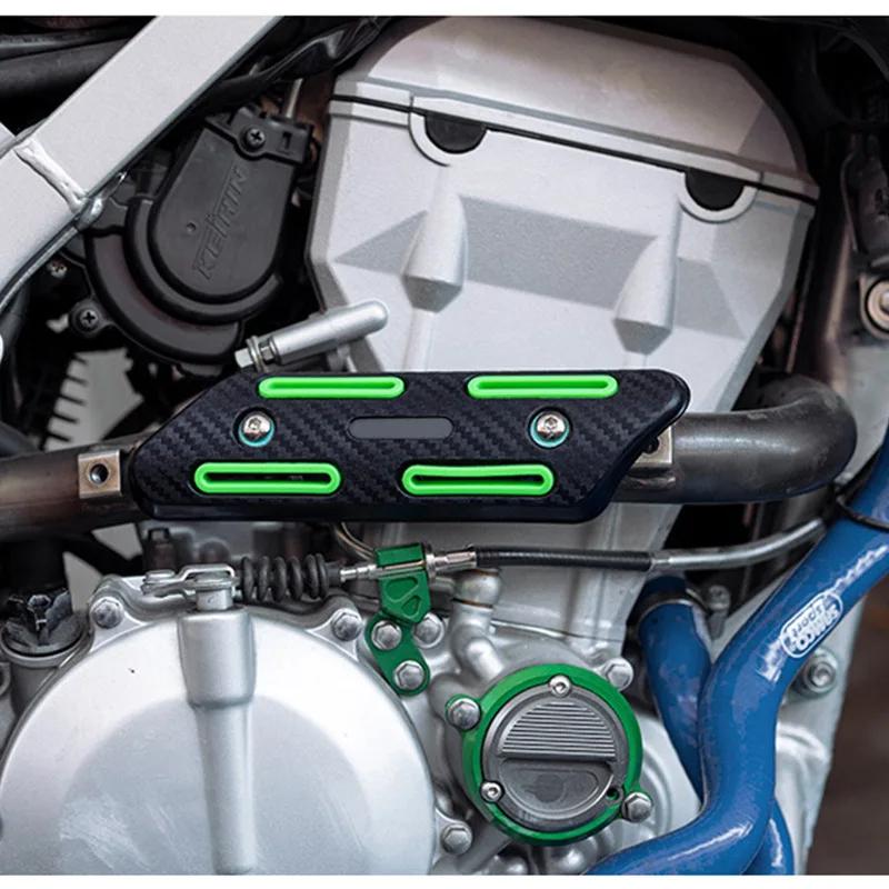 Motorrad Auspuff Hitzeschutz Schutzblech Nachrüstung Motorrad Universell Verbrühschutz Schutz Auspuff Hitzeschutz Schutzblech