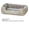 Pet Bed Anti-Slip Bottom Thickened Warm Large Dog Nest Spacious Comfortable Rest Space Neck Support Dog Mattress