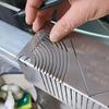 High Precision Steel Folding Ruler With 90° Adjustment,Dual-use Marking & Engraving Waterproof Tool For Decoration,Garden Renovation Farm Construction