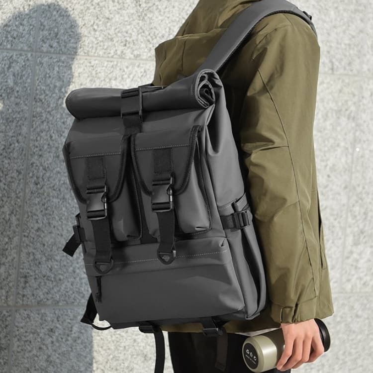 Men's Commuter Riding Backpack Computer Bag